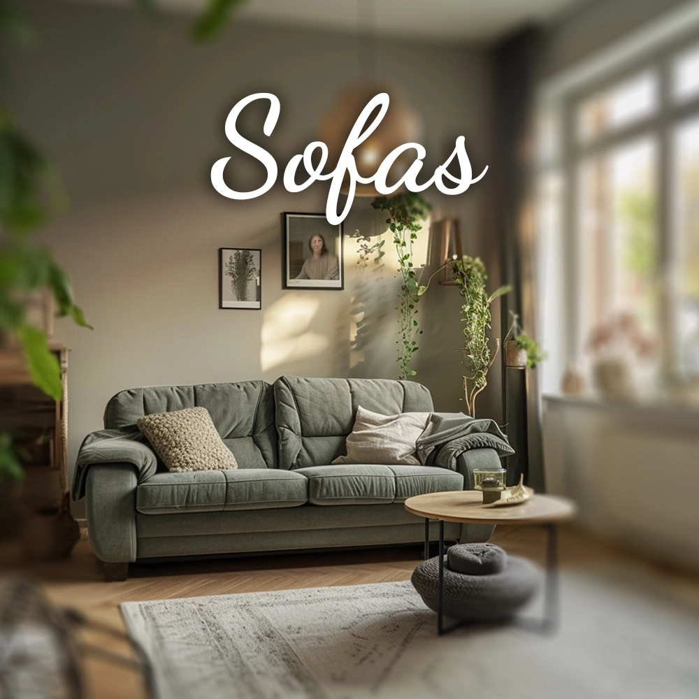 Sofa Ein Sofa in einem Wohnzimmer